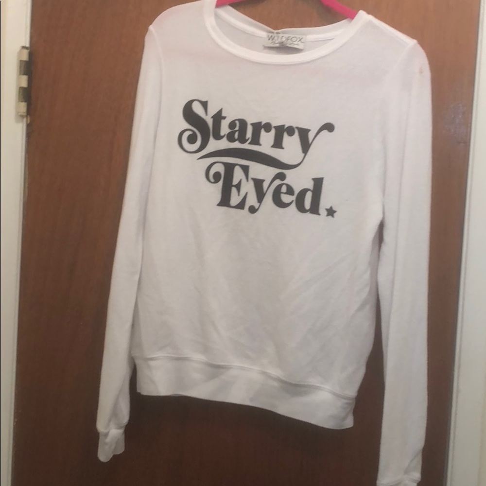 Wildfox sweatshirt starry eyed
